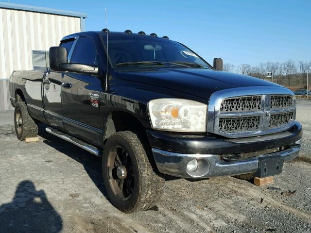 3D7KS28A27G818238 - 2007 DODGE RAM 2500 S BLACK photo 1