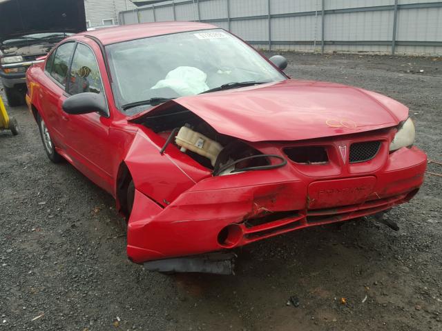 1G2NF52E94M636218 - 2004 PONTIAC GRAND AM S RED photo 1