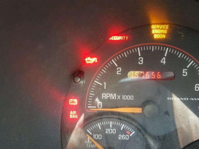 1G2NF52E94M636218 - 2004 PONTIAC GRAND AM S RED photo 8