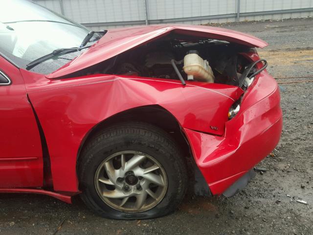 1G2NF52E94M636218 - 2004 PONTIAC GRAND AM S RED photo 9