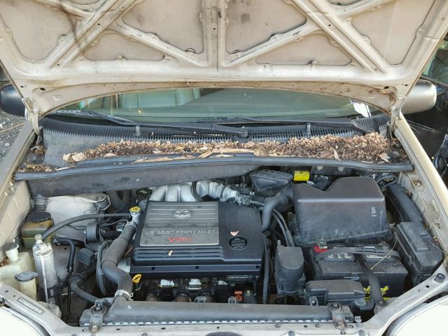 4T3ZF13C41U336944 - 2001 TOYOTA SIENNA LE GOLD photo 7