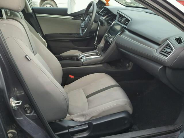 19XFC2F77GE232873 - 2016 HONDA CIVIC EX ნაცრისფერი ფოტო 5