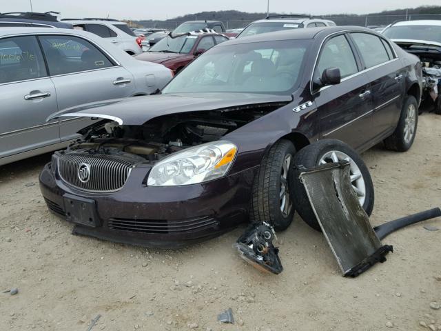 1G4HD57278U168553 - 2008 BUICK LUCERNE CX MAROON photo 2