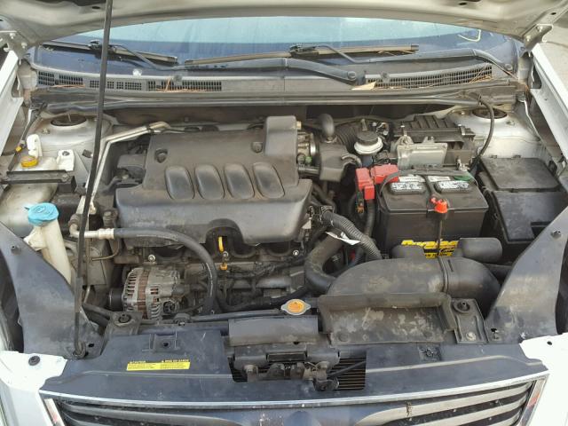 3N1AB6AP6BL647539 - 2011 NISSAN SENTRA 2.0 SILVER photo 7