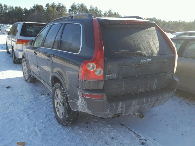 YV1CZ91H931020624 - 2003 VOLVO XC90 T6 BLACK photo 3