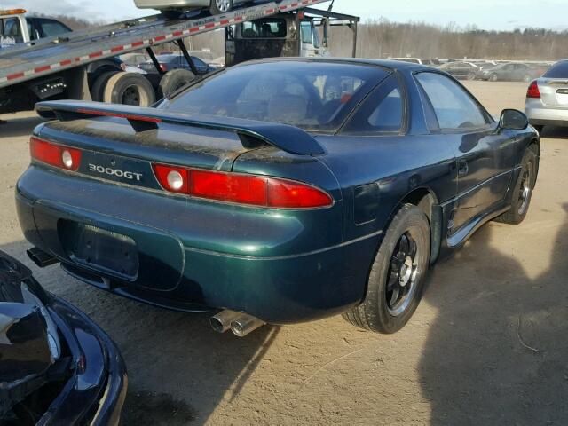 JA3AM84J0SY013716 - 1995 MITSUBISHI 3000 GT GREEN photo 4