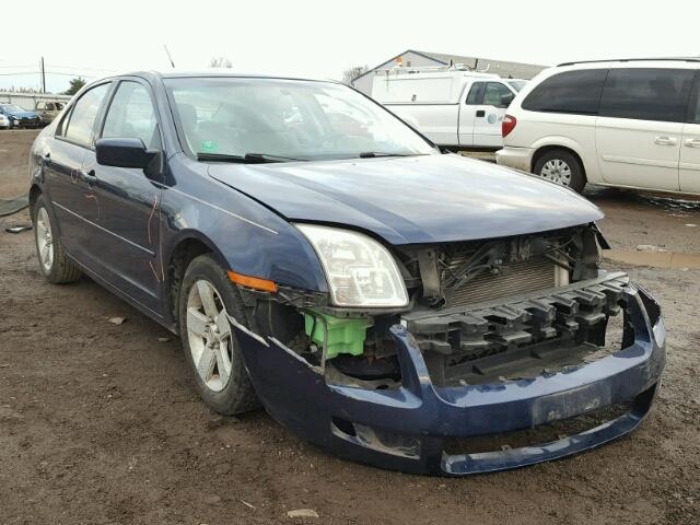 3FAHP07Z87R187264 - 2007 FORD FUSION SE BLUE photo 1