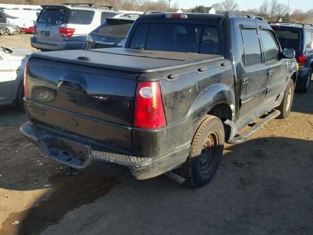 1FMZU77E41UB77436 - 2001 FORD EXPLORER S BLACK photo 4