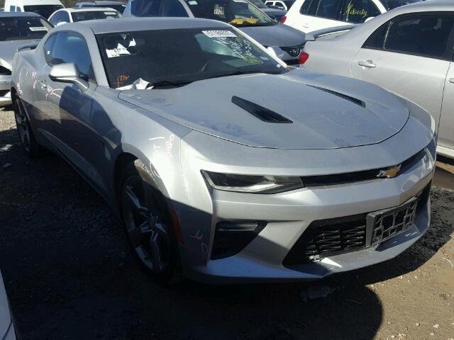 1G1FF1R72H0173537 - 2017 CHEVROLET CAMARO SS SILVER photo 1