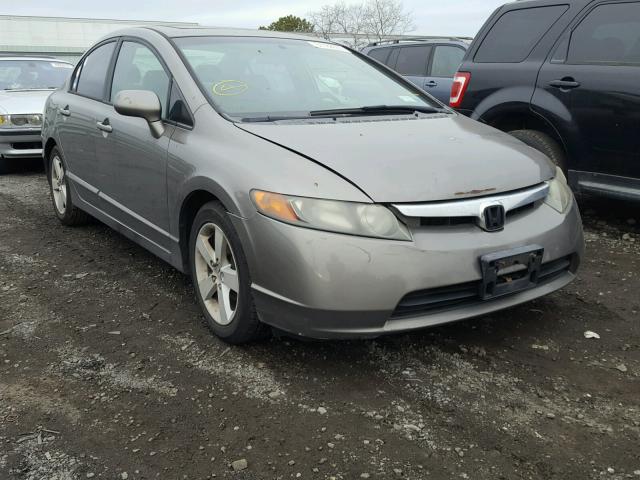 1HGFA16806L014435 - 2006 HONDA CIVIC EX GRAY photo 1