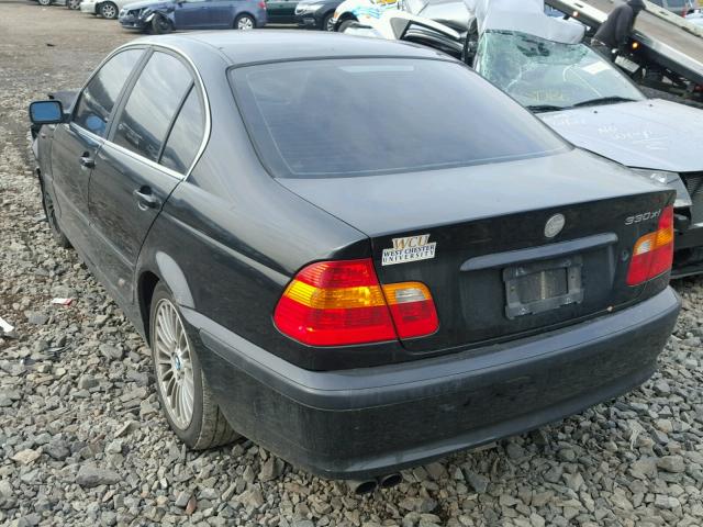 WBAEW53433PG21972 - 2003 BMW 330 XI BLACK photo 3