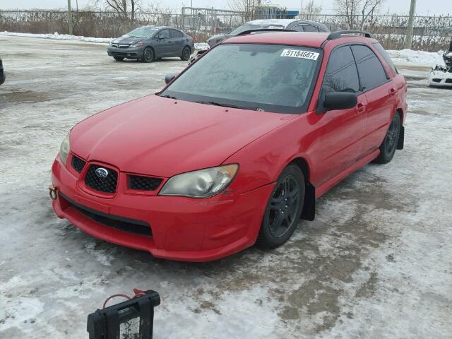 JF1GG67616G802859 - 2006 SUBARU IMPREZA 2. RED photo 2