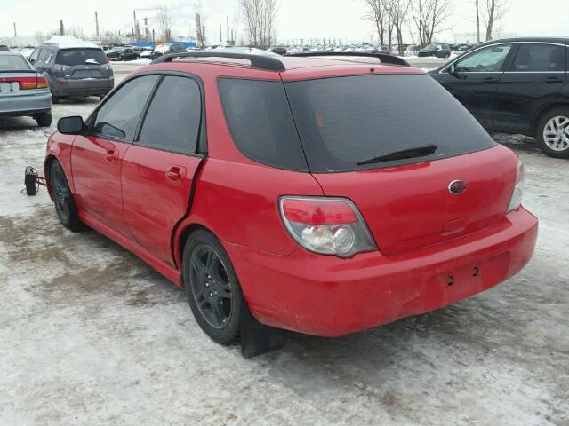 JF1GG67616G802859 - 2006 SUBARU IMPREZA 2. RED photo 3