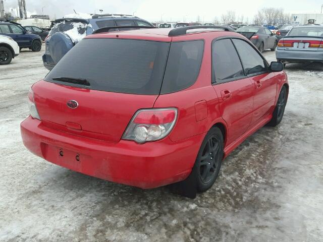 JF1GG67616G802859 - 2006 SUBARU IMPREZA 2. RED photo 4