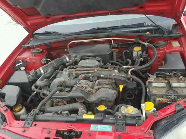 JF1GG67616G802859 - 2006 SUBARU IMPREZA 2. RED photo 7