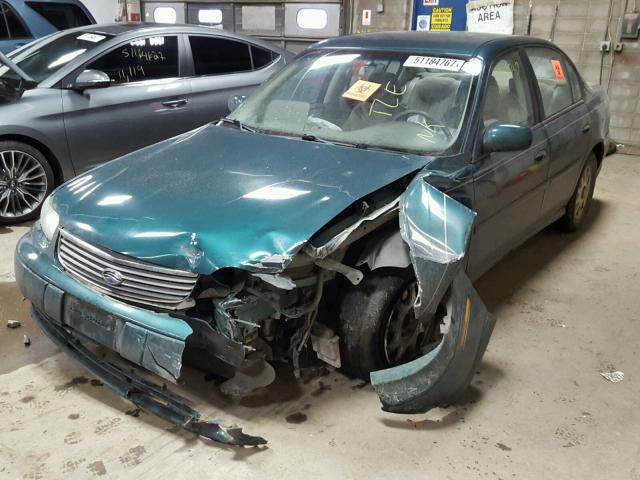 1G1NE52M8W6199351 - 1998 CHEVROLET MALIBU LS 绿色 照片 2