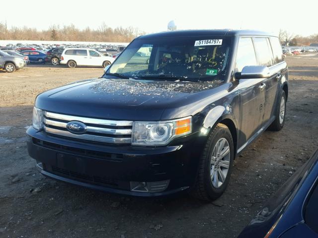 2FMHK6DT2ABA90249 - 2010 FORD FLEX LIMIT BLACK photo 2