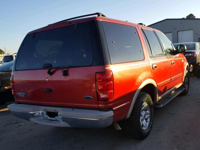 1FMRU17L9WLB15104 - 1998 FORD EXPEDITION RED photo 4