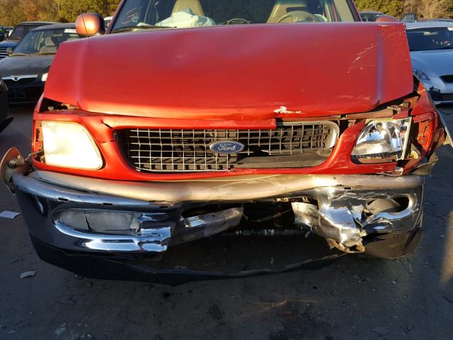 1FMRU17L9WLB15104 - 1998 FORD EXPEDITION RED photo 9