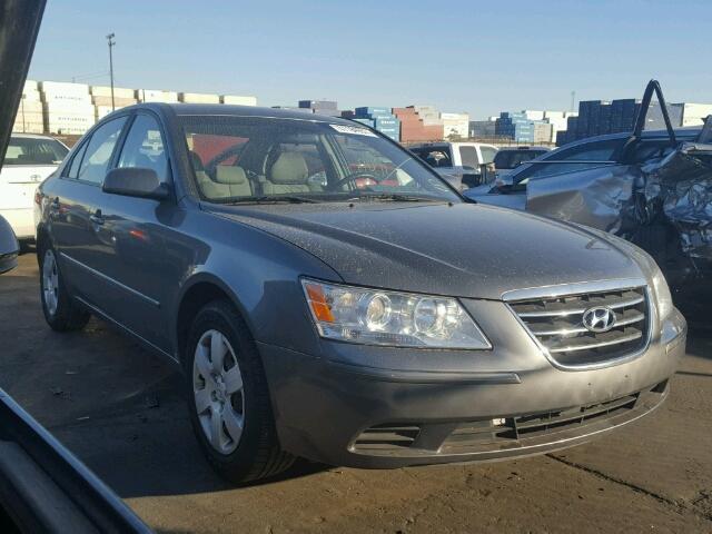 5NPET46C19H486050 - 2009 HYUNDAI SONATA GLS GRAY photo 1