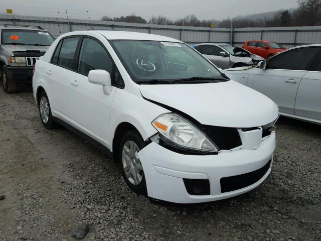 3N1BC1AP8AL369939 - 2010 NISSAN VERSA S WHITE photo 1