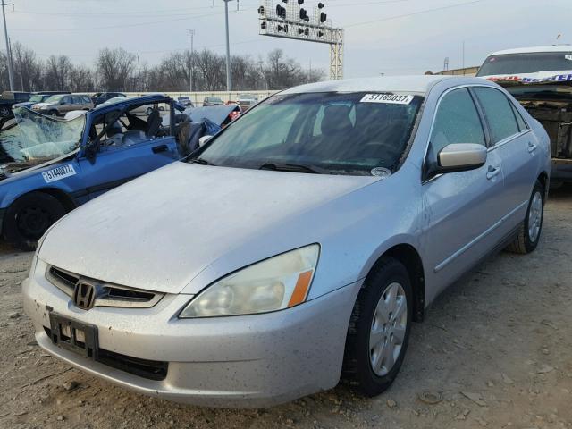 1HGCM56363A055388 - 2003 HONDA ACCORD LX SILVER photo 2