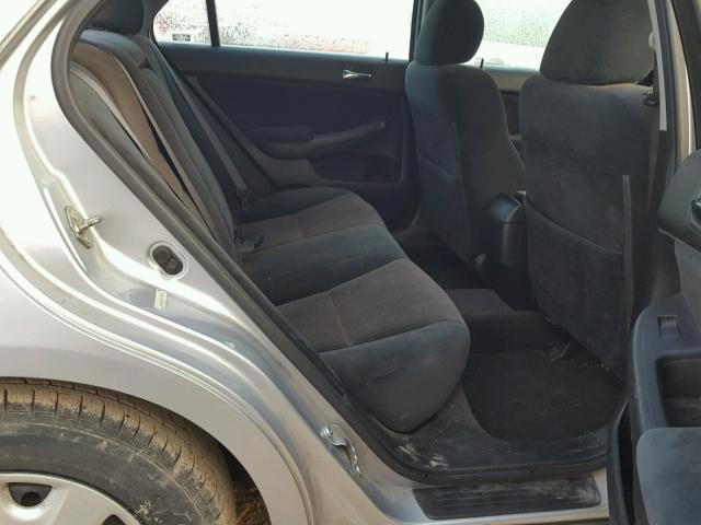 1HGCM56363A055388 - 2003 HONDA ACCORD LX SILVER photo 6