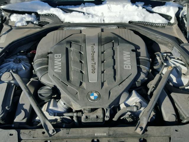 WBALZ3C51CDL73098 - 2012 BMW 650 I Argent photo 7