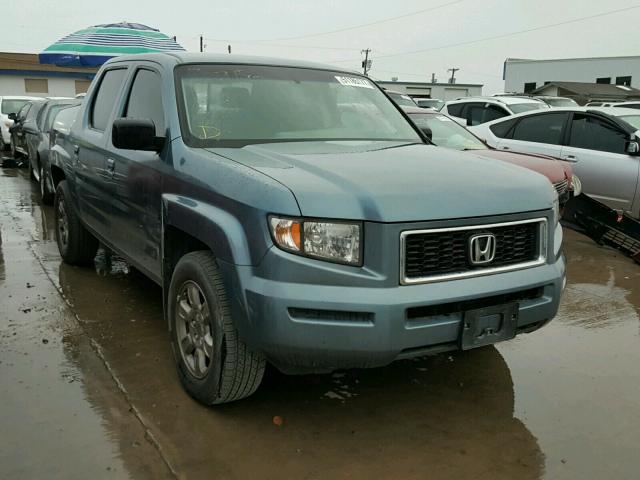 2HJYK16328H512852 - 2008 HONDA RIDGELINE GREEN photo 1