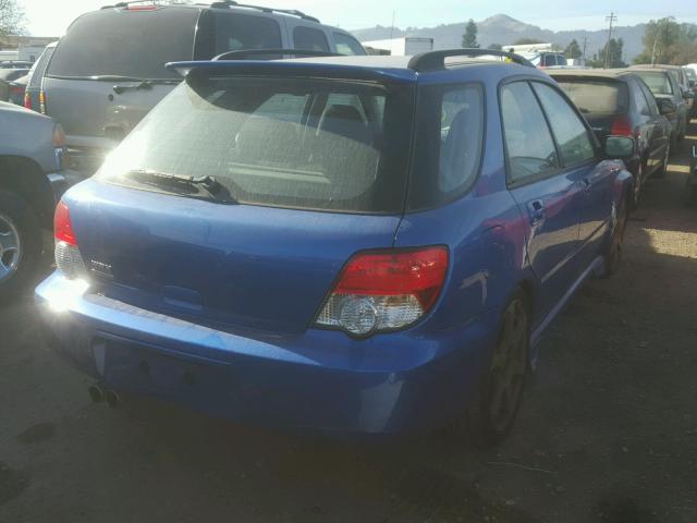 JF1GG29694G808976 - 2004 SUBARU IMPREZA WR BLUE photo 4