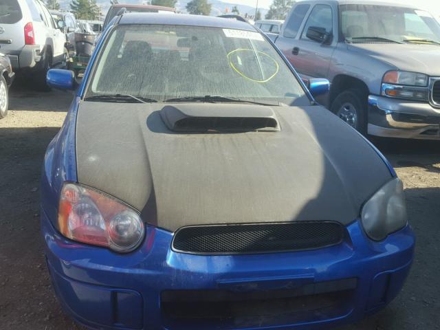 JF1GG29694G808976 - 2004 SUBARU IMPREZA WR BLUE photo 9