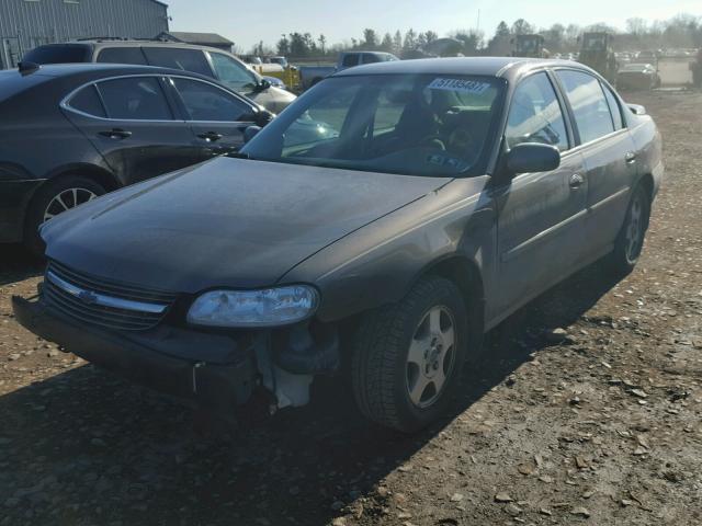 1G1NE52J62M714830 - 2002 CHEVROLET MALIBU LS BROWN photo 2