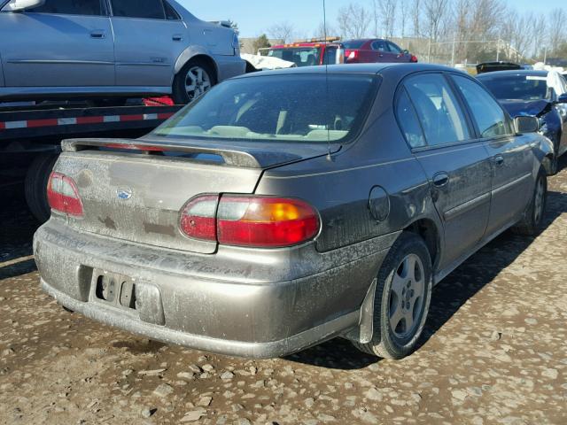 1G1NE52J62M714830 - 2002 CHEVROLET MALIBU LS BROWN photo 4