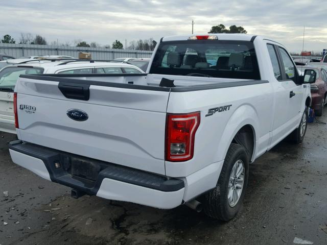 1FTEX1CP3FKD93201 - 2015 FORD F150 SUPER WHITE photo 4