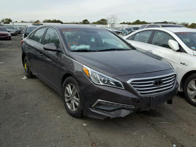 5NPE24AF4FH169444 - 2015 HYUNDAI SONATA SE BROWN photo 1