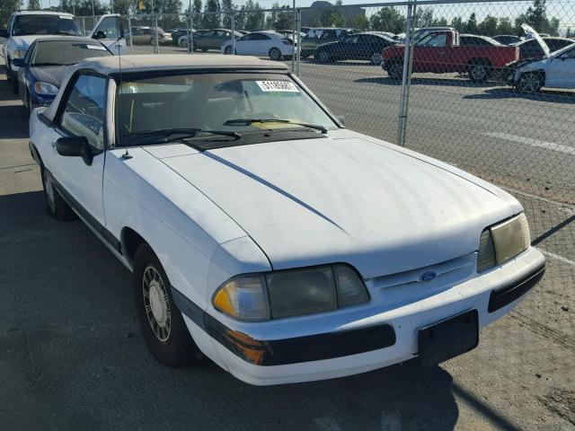 1FABP44A2KF259819 - 1989 FORD MUSTANG LX WHITE photo 1