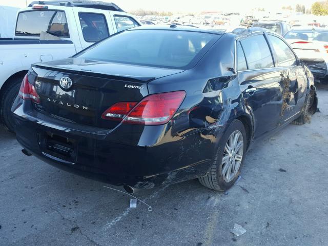 4T1BK36B99U343906 - 2009 TOYOTA AVALON XL BLACK photo 4