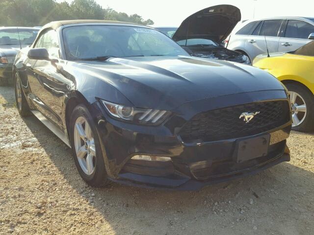 1FATP8EM7G5281087 - 2016 FORD MUSTANG BLACK photo 1