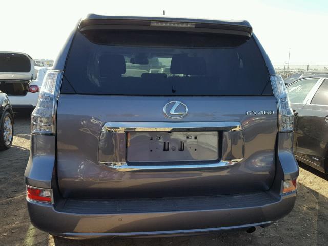 JTJBM7FX1H5157848 - 2017 LEXUS GX BASE GRAY photo 9