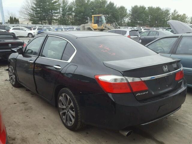 1HGCR2F52DA136410 - 2013 HONDA ACCORD SPO BLACK photo 3