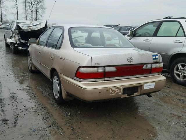 2T1BB02E3TC152392 - 1996 TOYOTA COROLLA DX BEIGE photo 3