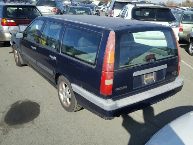 YV1LW5508S2086872 - 1995 VOLVO 850 BASE BLUE photo 3