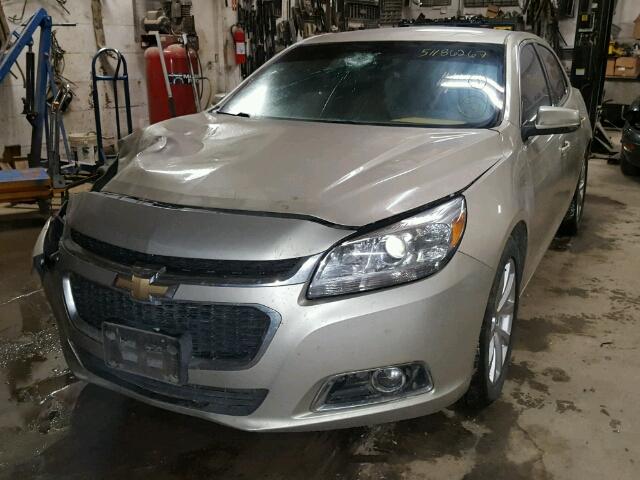 1G11D5SL1FF227449 - 2015 CHEVROLET MALIBU 2LT SILVER photo 2