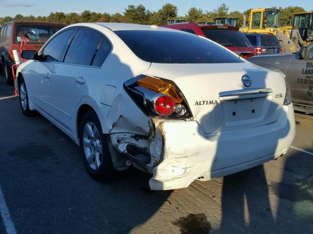 1N4AL21E09N438038 - 2009 NISSAN ALTIMA 2.5 WHITE photo 3