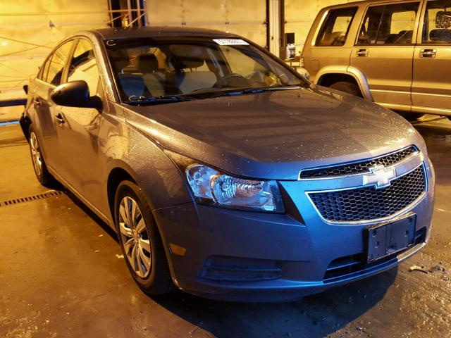 1G1PC5SH2C7242573 - 2012 CHEVROLET CRUZE LS BLUE photo 1