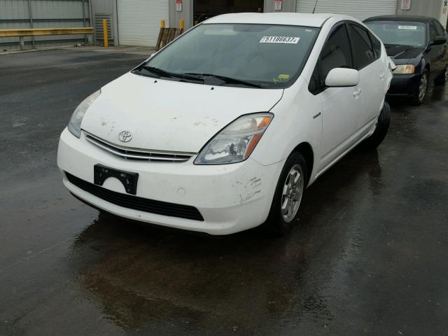 JTDKB20U487720342 - 2008 TOYOTA PRIUS WHITE photo 2