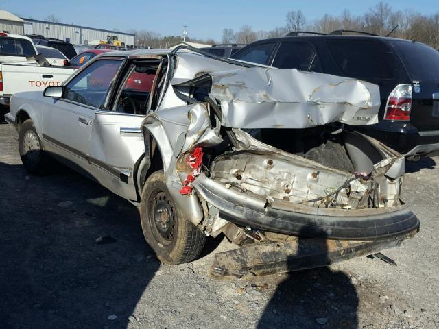 1G4AH54N6N6435895 - 1992 BUICK CENTURY CU SILVER photo 3