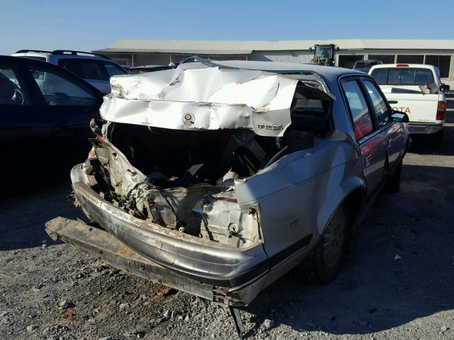 1G4AH54N6N6435895 - 1992 BUICK CENTURY CU SILVER photo 4