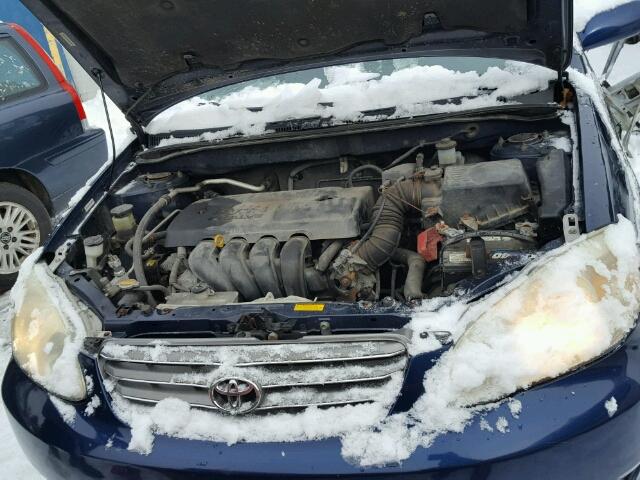 2T1BR32E13C018185 - 2003 TOYOTA COROLLA CE BLUE photo 7