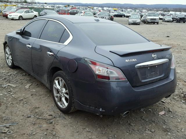 1N4AA5AP2CC830529 - 2012 NISSAN MAXIMA S GRAY photo 3